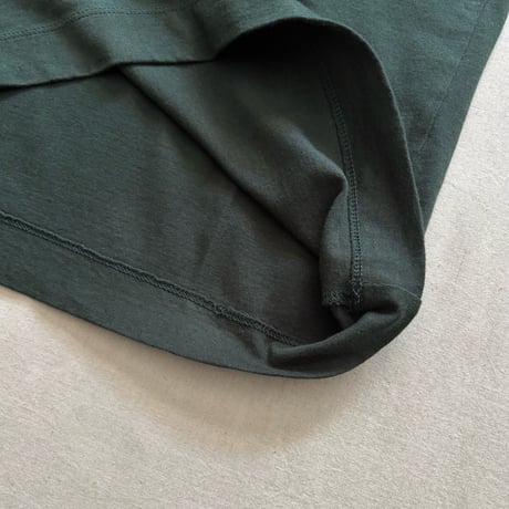 30/1天竺 半袖Tシャツ (サックス・ダークグリーン) 252-6271・252-6272 / homspun ホームスパン