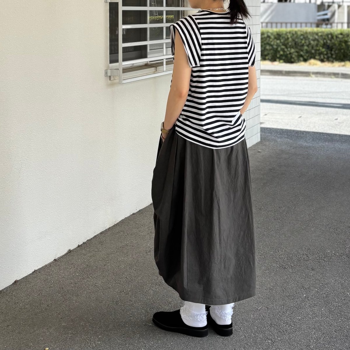 40タイプライターバルーンスカート 662623 / HAVERSACK ハバーサック