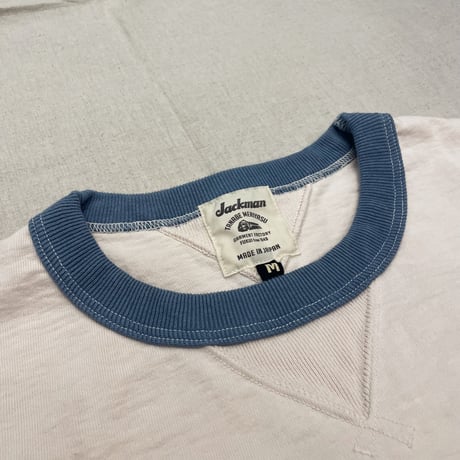 Dotsume Rib T-Shirt JM5110 / Jackman ジャックマン