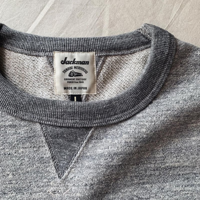 GG Sweat Crewneck JM7292 / Jackman ジャックマン | e-s