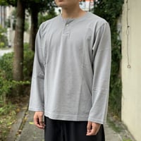 Henleyneck L/S T-Shirt JM5013 / Jackman　ジャックマン