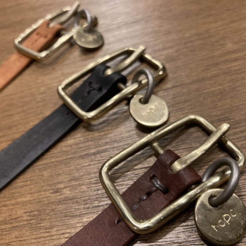 PUEBLO 15mm BELT SMALL BACKLE WITH HOPE CHARM M