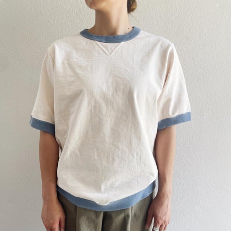 Dotsume Rib T-Shirt JM5110 / Jackman ジャックマン