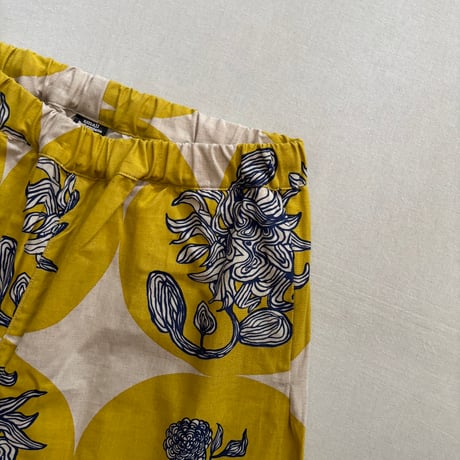 LOOSE PANTS BLUE FLOWER POP BS004 / Bohemians ボヘミアンズ