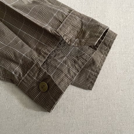 Gardener Shirt (Weather Check) SF-221901 / SASSAFRAS
