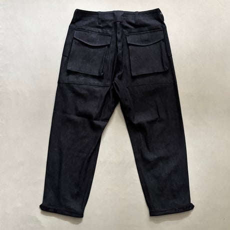 Digs Crew Pants 4/5 (8oz Denim) SF-262340 / SASSAFRAS ササフラス