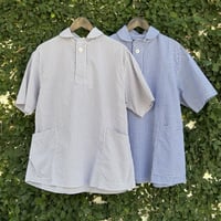 定番プルオーバー 半袖ギンガムシャツ LS-407 / LOLO