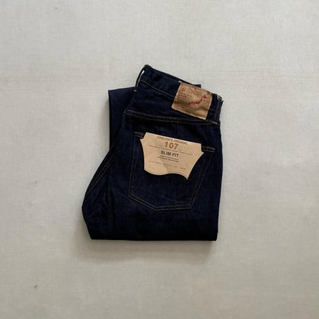 107 IVY FIT SELVEDGE DENIM (ONE WASH) 01-0107 / orSlow オアスロウ