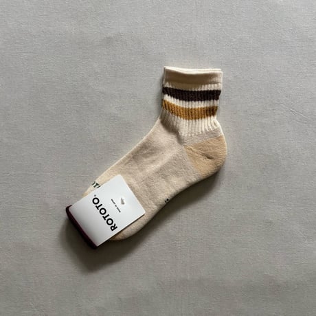 PETRO ATHLETIC ANKLE SOCKS R1591 / ROTOTO ロトト