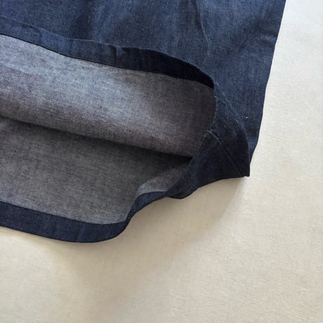 8.5OZライトデニム ロングサロペットスカート 662621 / HAVERSACK ハバーサック