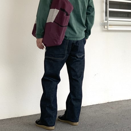 Fall Leaf Pants (Indigo) / SASSAFRAS