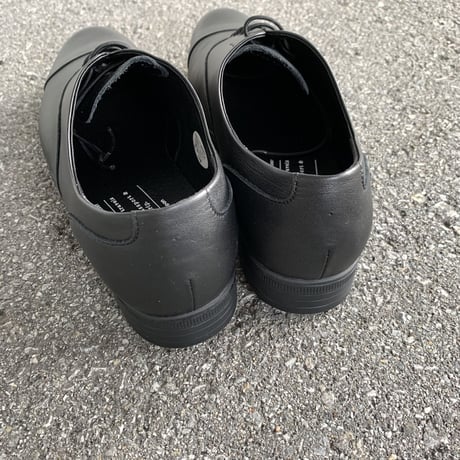 TR-001 STRAIGHT TIP (BLACK) / TRAVELSHOES by chausser トラベルシューズバイショセ