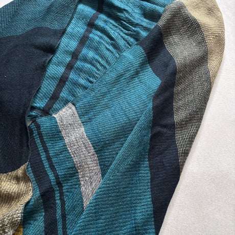 roots shawl MIDDLE WM TQ-KH-1189 / tamaki niime タマキニイメ