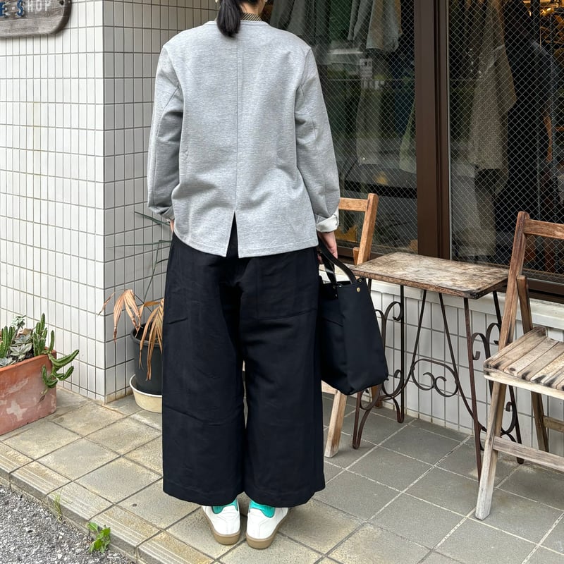 コンパクト裏毛カーディガン 242-6536 / homspun ホームスパン コンパクト裏毛カーディガン 242-6536 / homspun ホームスパン