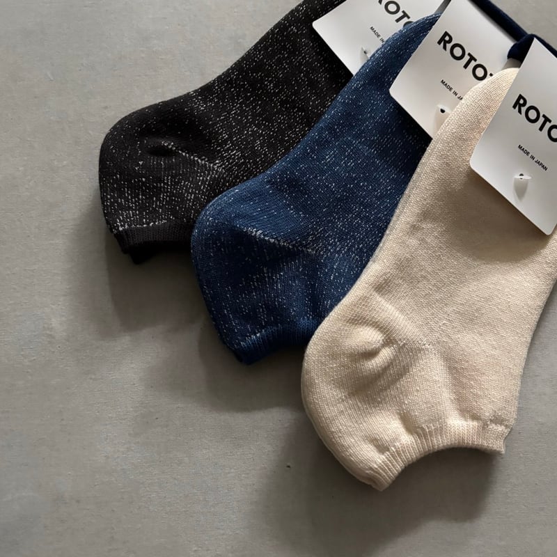WASHI PILE SHORT SOCKS R1512 / ROTOTO ロトト | e-s