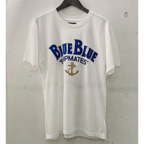 SHIPMATES ショートスリーブTシャツ 1011098 / BLUE BLUE ブルーブルー