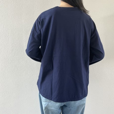 1/30 リサイクルムラ糸天竺 フレアプルオーバー  P90475 / prit