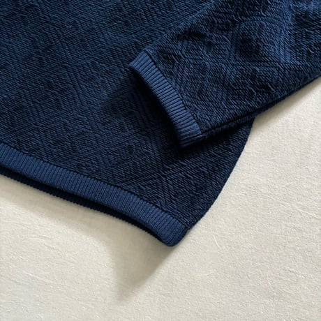 KOGIN KNIT CREWNECK (NAVY) PC-051-3050 / Porter Classic ポータークラシック