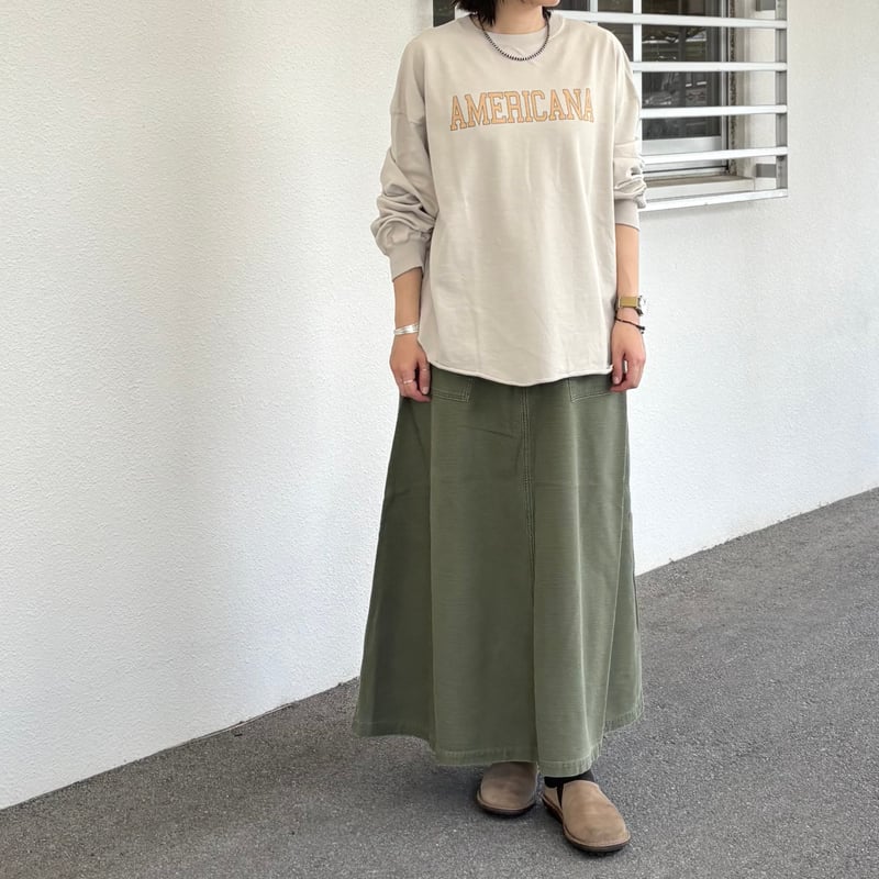 最終値下げ　オアスロウ orslow スカート FATIGUE SKIRT 00-4204 / orSlow オアスロウ | e-shop/E