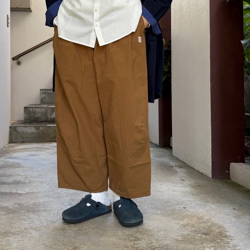 ボタニカルタックパンツ UNITED TOKYO スラックス カームボタニカルスラックス メンズ