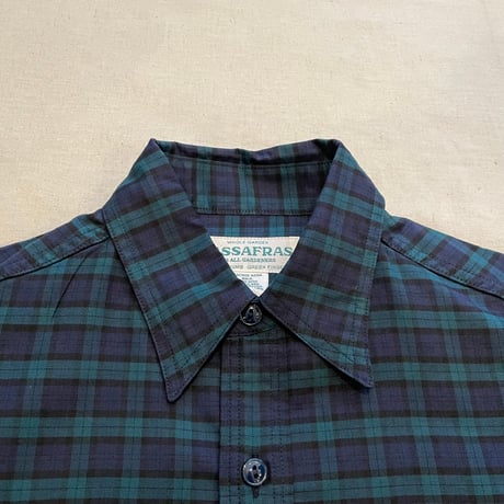 Gardening At Night Shirt (Organic Oxford) SF-242112 / SASSAFRAS ササフラス