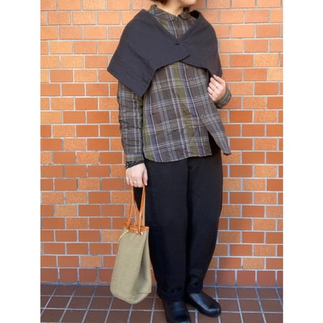 Warm Double Gauze ネックウォーマー 13602112 / Vlas Blomme ヴラスブラム