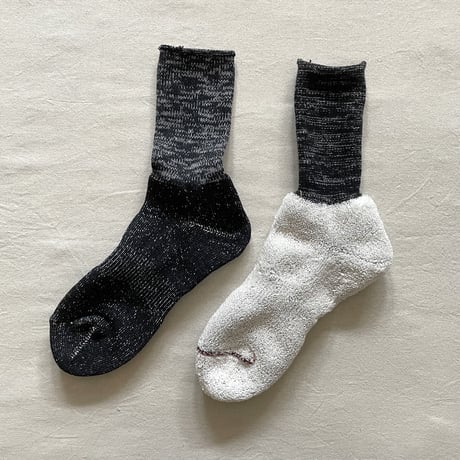 WASHI PILE CREW SOCKS R1066 / ROTOTO
