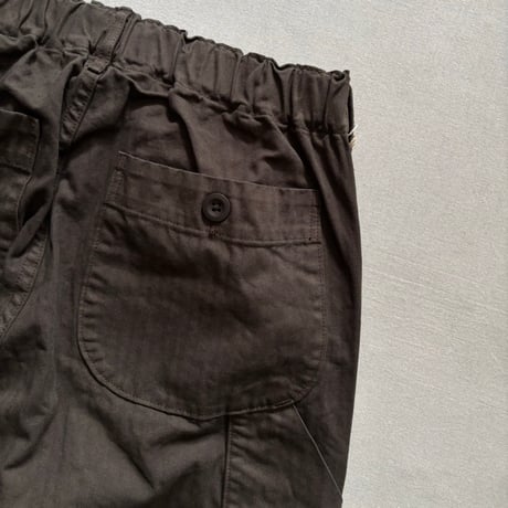 WIDE FIT FRENCH WORK PANTS (COFFEE BROWN) 03-5011 / orSlow オアスロウ