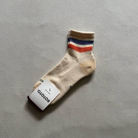 PETRO ATHLETIC ANKLE SOCKS R1591 / ROTOTO ロトト