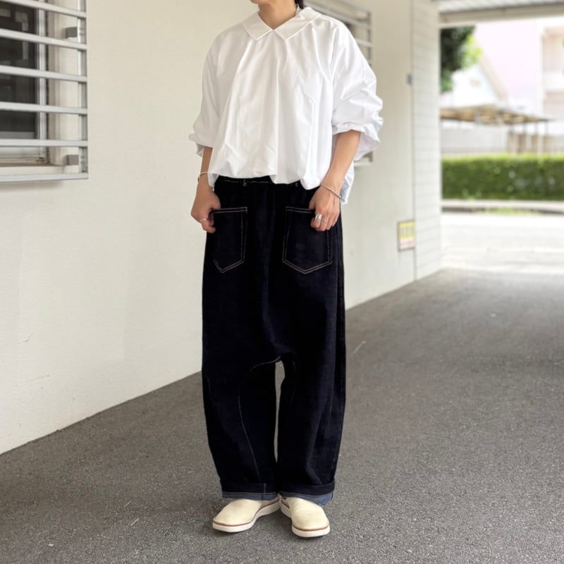 タマキニイメ　試着のみタグ付新品 デニモン レッドネイビー タマキニイメ試着のみタグ付新品 デニモン レッドネイビー