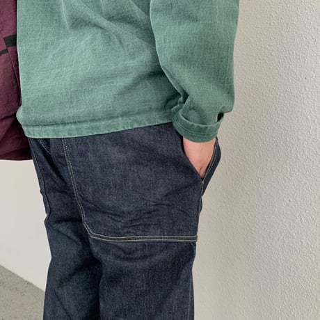 Fall Leaf Pants (Indigo) / SASSAFRAS