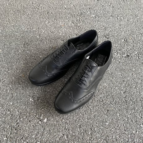TR-004 WING TIP (BLACK) / TRAVELSHOES by chausser