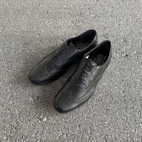 TR-004 WING TIP (BLACK) / TRAVELSHOES by chausser トラベルシューズバイショセ