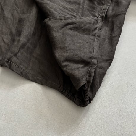 墨染めリネンシャツジャケット VC-2840 / Veritecoeur ヴェリテクール