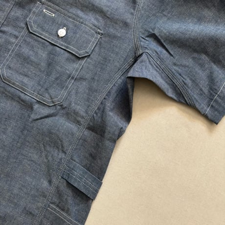 Gardener Shirt1/2 (5oz Chambray) SF-252245 / SASSAFRAS ササフラス