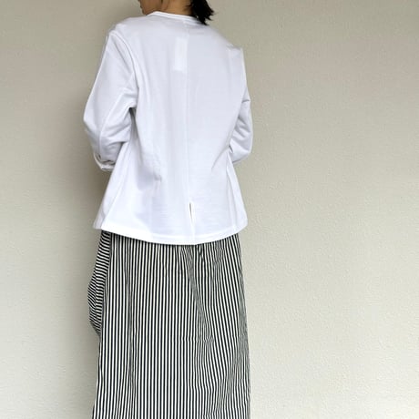 コンパクト裏毛カーディガン 242-6536 / homspun ホームスパン