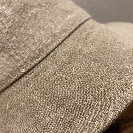 フランスリネン染め バゲットHAT 2021summer44  / ARTE POVERA
