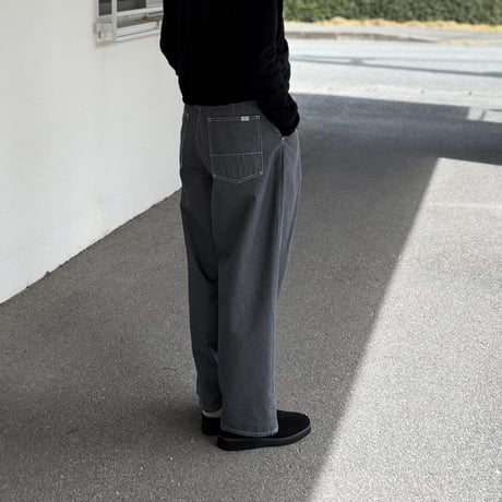 9OZデニム タックパンツ 2026spring67 / ARTE POVERA アルテポーヴェラ