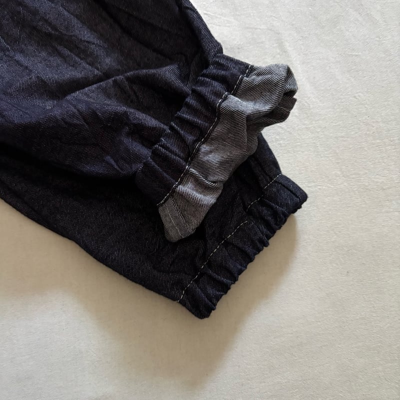 indigo nica pants HOSO / tamaki niime タマキニイメ |