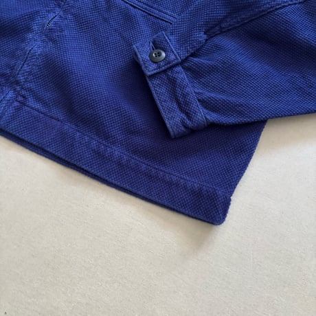 J7125 ブルーインディゴサシコテゾメジップアップジャケット 1016597 / BLUE BLUE JAPAN ブルーブルージャパン