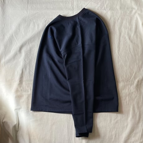 スビンギザコットンBB EMB LS 1009890 / BLUE BLUE ブルーブルー