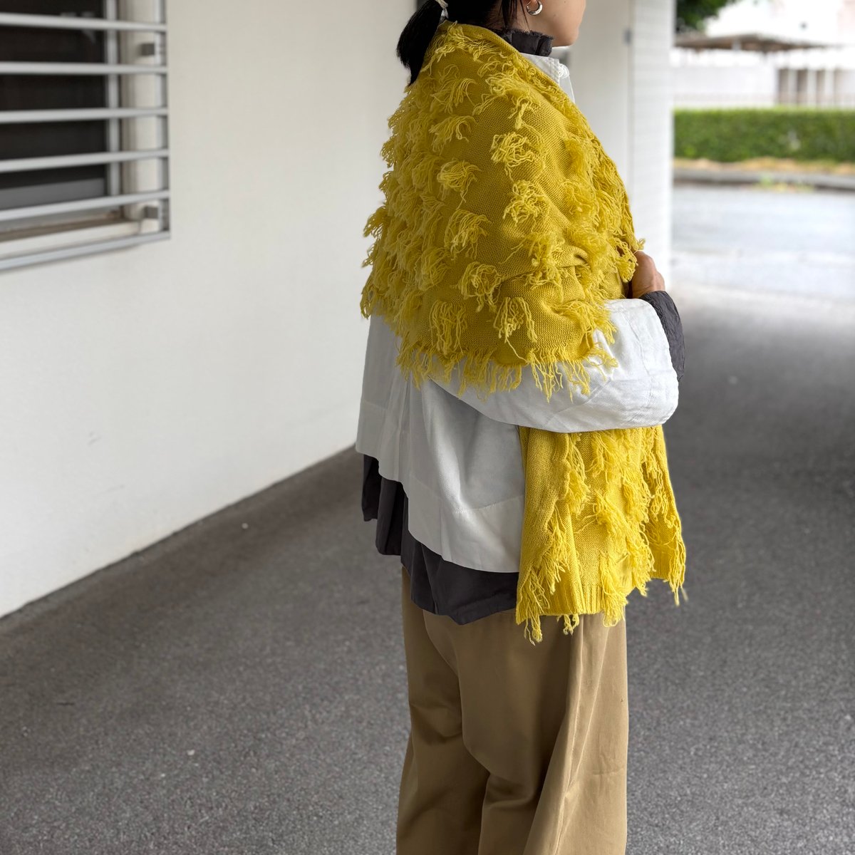 ラム フリンジストール 252-7933 / homspun ホームスパン | e-shop/