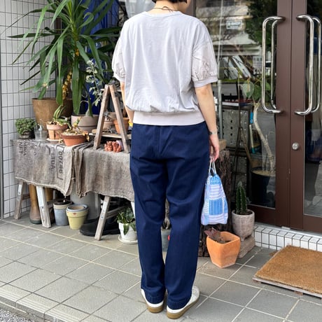 DARK DENIM RELAX TUCK PANTS BP171-01 / Bohemians ボヘミアンズ