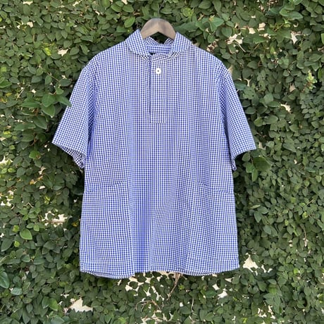 定番プルオーバー 半袖ギンガムシャツ LS-407 / LOLO