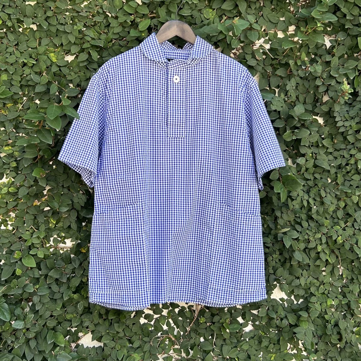 定番プルオーバー 半袖ギンガムシャツ LS-407 / LOLO | e-shop/E-SHOP