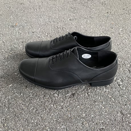 TR-001 STRAIGHT TIP (BLACK) / TRAVELSHOES by chausser トラベルシューズバイショセ