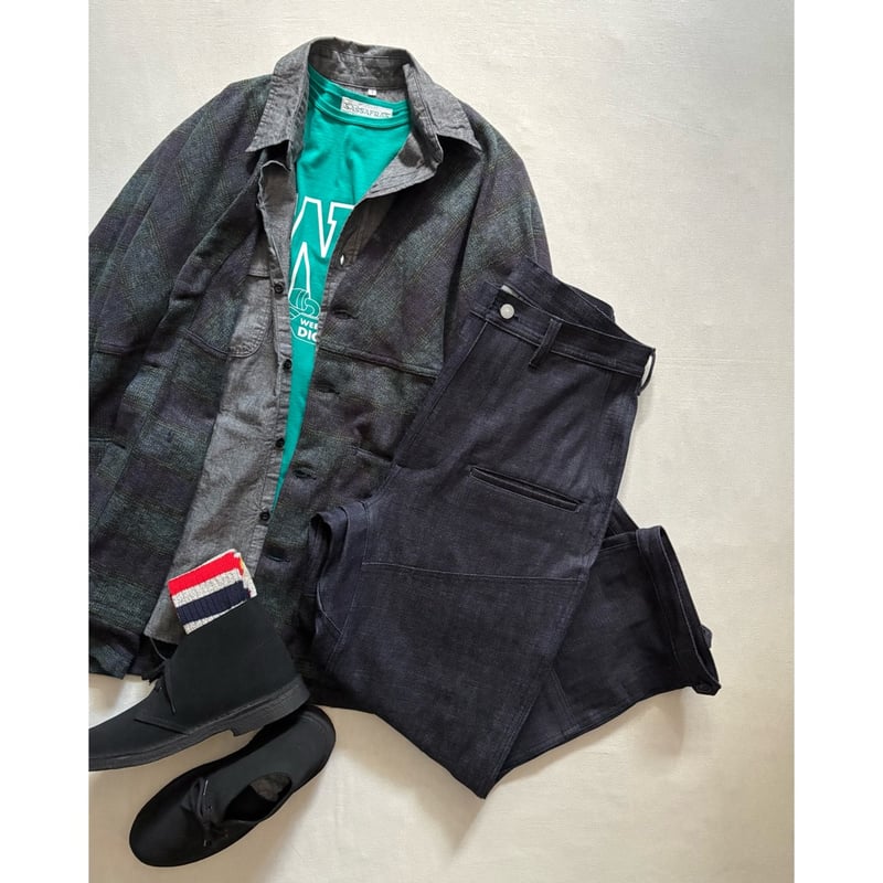 Leaf Warden Pants 4/5 (13.5oz Denim) SF-252290