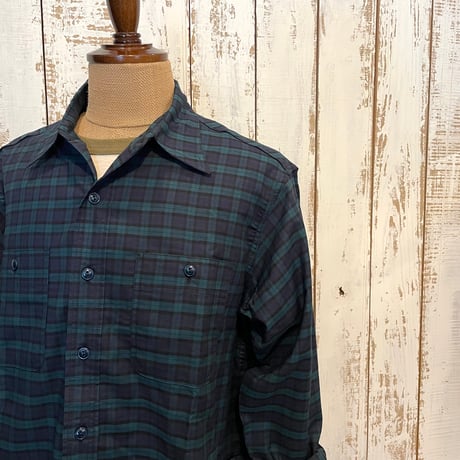 Gardening At Night Shirt (Organic Oxford) SF-242112 / SASSAFRAS ササフラス