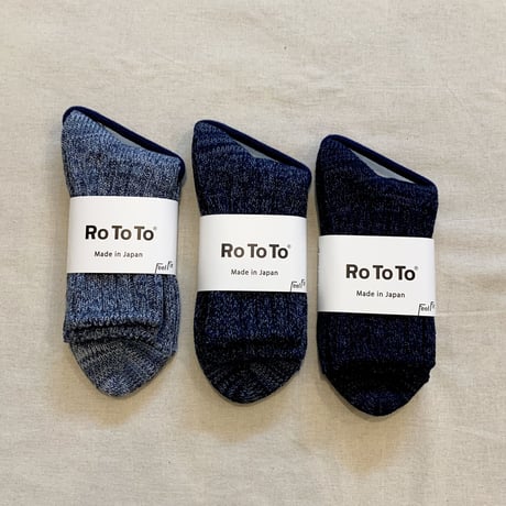 DENIM TONE SOCKS R1188 / ROTOTO