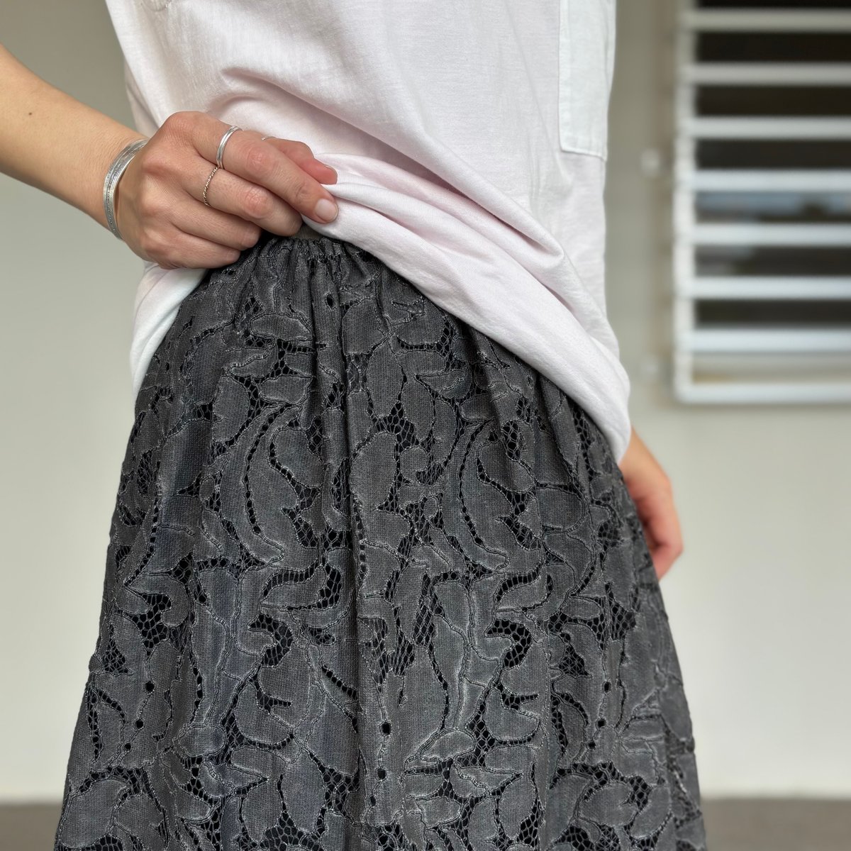 レーススカート VC-2763 / Veritecoeur ヴェリテクール | e-shop/